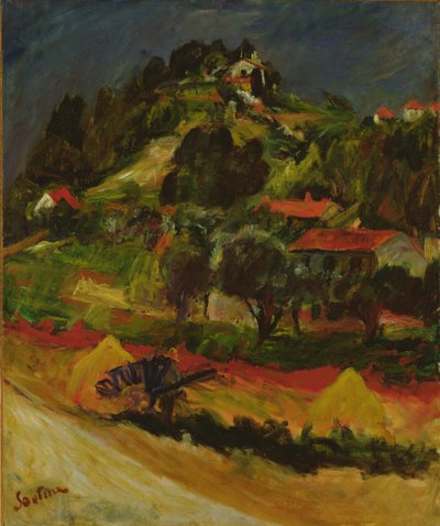 Landschaft in Ceret, 1932 von Chaim Soutine